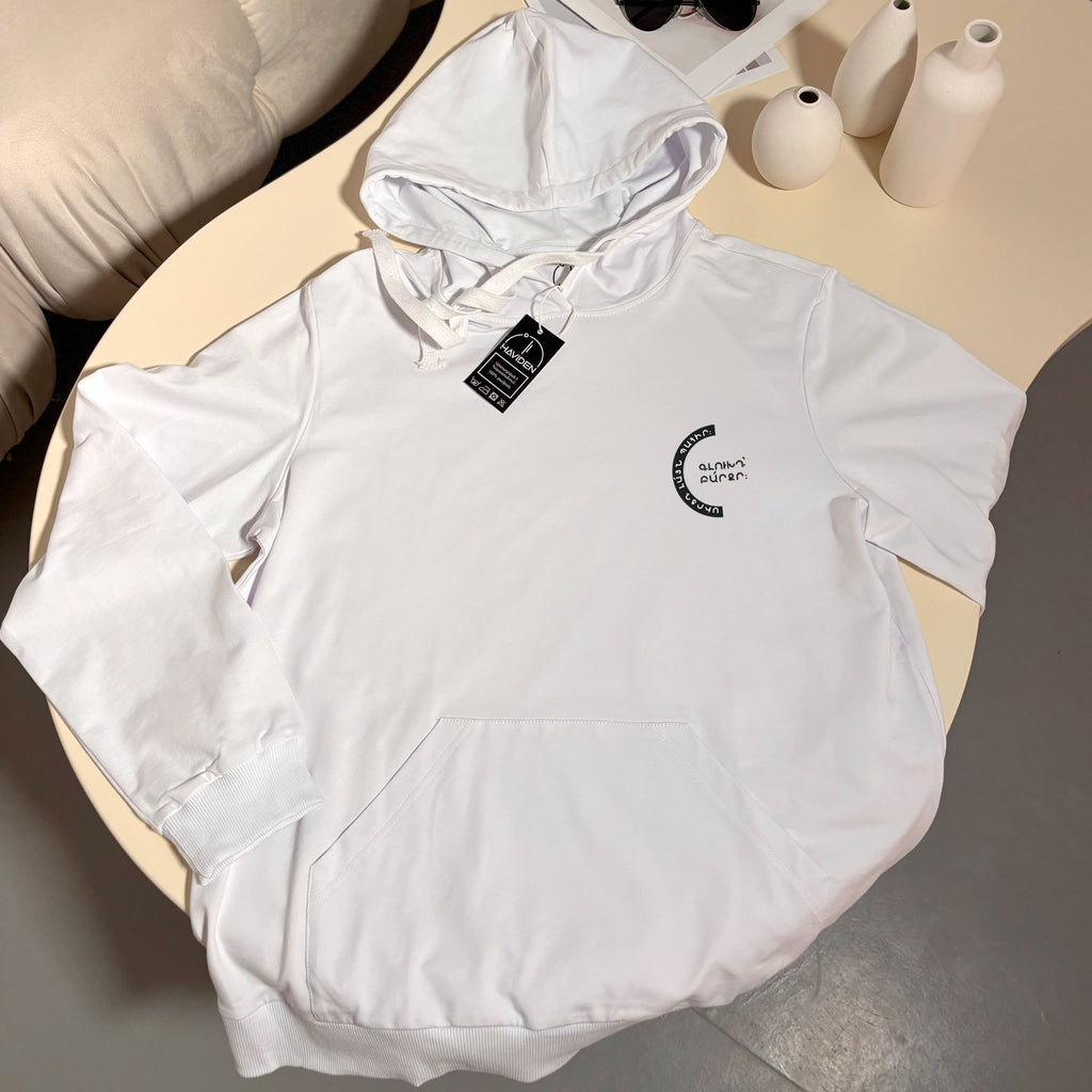 Keep your heart wide, your head high, Hoodie